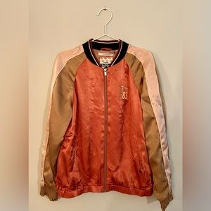 Scotch and Soda Embroidered Bomber Jacket NWT